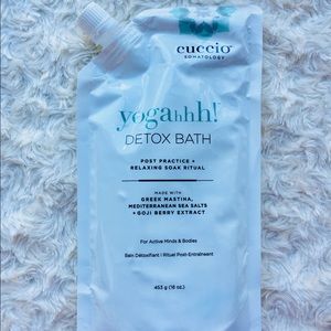 CUCCIO SOMATOLOGY YOGAHHH! Detox bath
